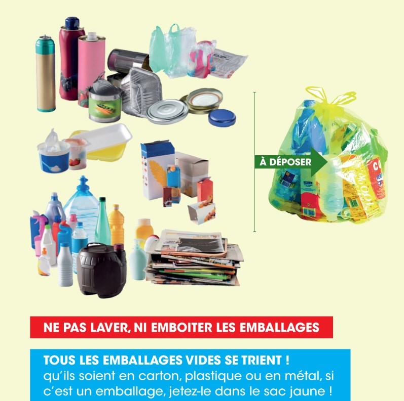 Le tri des emballages plastiques - Semoctom